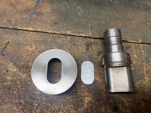 Fly press lozenge punch die - press,