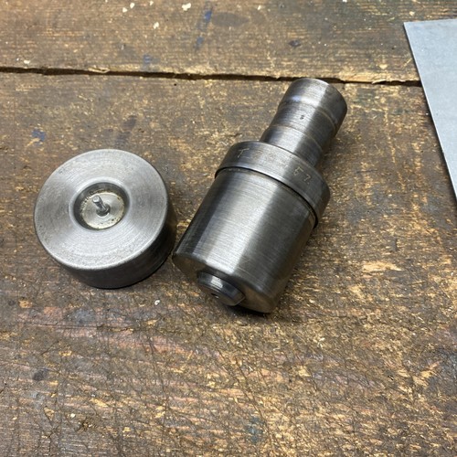 Fly press dimple die - press,