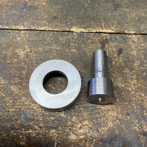 Fly press tooling punch die - press, &