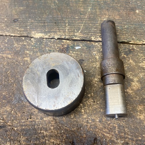 Fly press punch die - die, lozenge